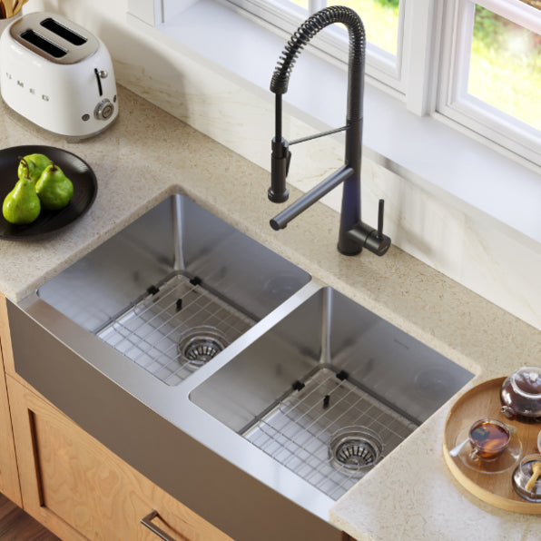 Stainless Steel Stainless Steel Kitchen Sink Satin Brushed 3
