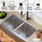 Stainless Steel Stainless Steel Kitchen Sink Satin Brushed 7