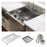 Dart Canyon Stainless Steel Kitchen Sink 3
