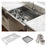 Dart Canyon Stainless Steel Kitchen Sink 3