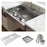 Dart Canyon Stainless Steel Kitchen Sink 3