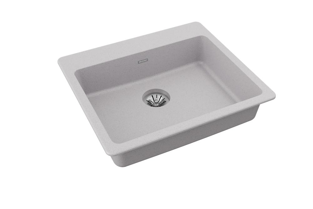 Quartz Classic Quartz Kitchen Sink White 1
