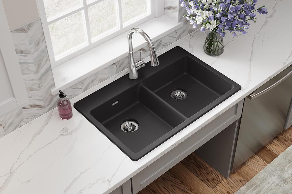 Quartz Classic Quartz Kitchen Sink White 3