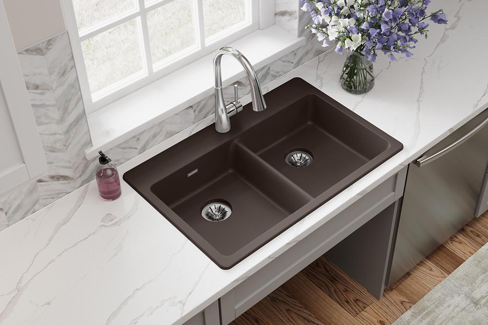 Quartz Classic Quartz Kitchen Sink White 3