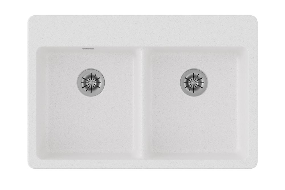 Quartz Classic Quartz Kitchen Sink White 2