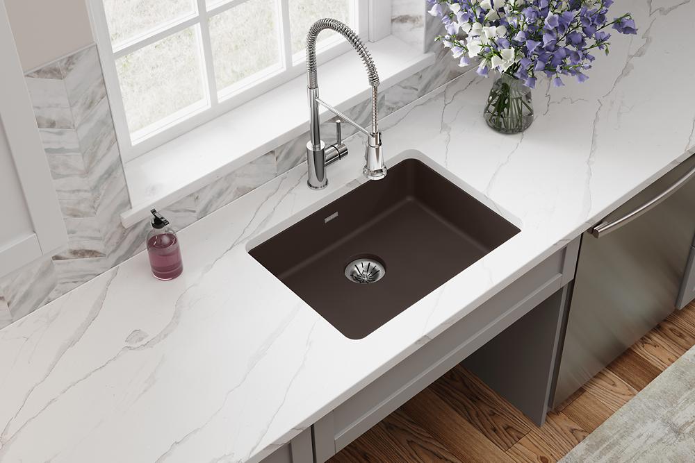 Quartz Classic Quartz Kitchen Sink White 3