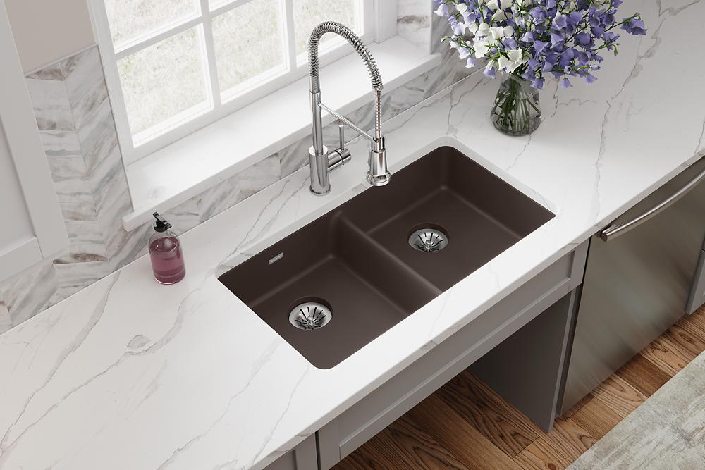 Quartz Classic Quartz Kitchen Sink White 3