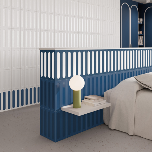 Ellipse Ceramic Blue Hill Tile Matte 2