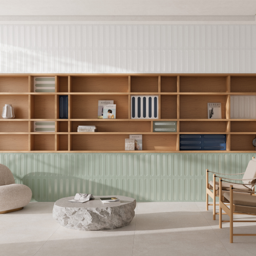 Ellipse Ceramic Green Hill Tile Matte 2