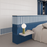 Ellipse Ceramic White Hill Tile Matte 2