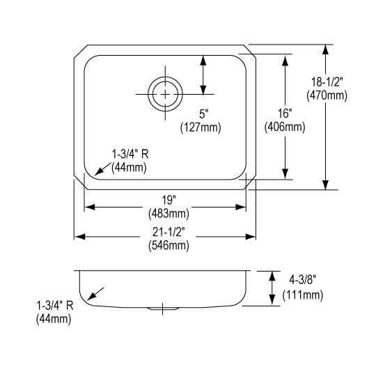 Lustertone Classic  Stainless Steel Kitchen Sink 8