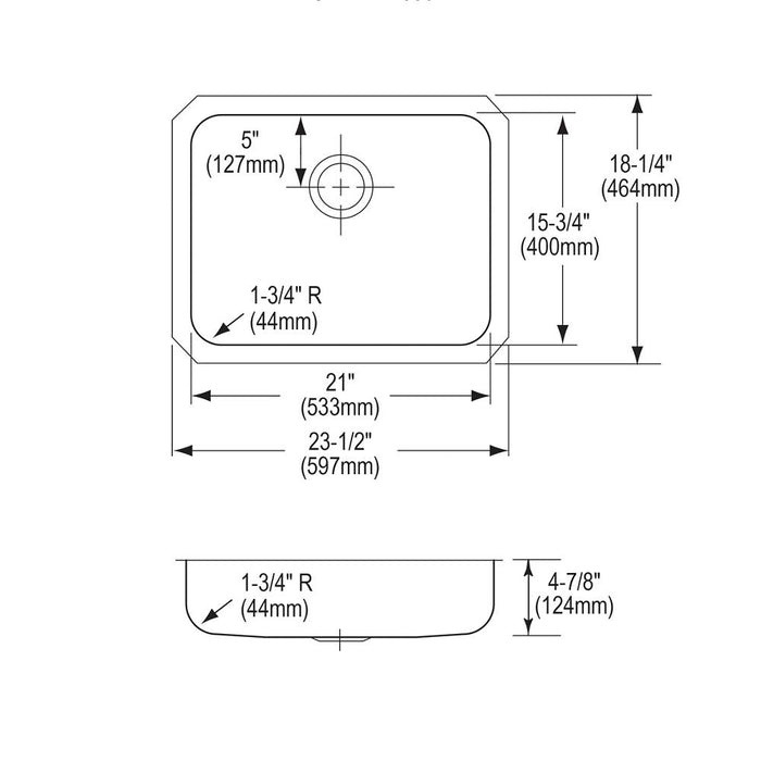 Lustertone Classic  Stainless Steel Kitchen Sink 7
