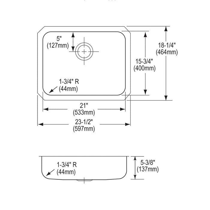 Lustertone Classic  Stainless Steel Kitchen Sink 8