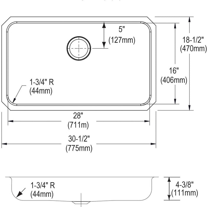 Lustertone Classic  Stainless Steel Kitchen Sink 5