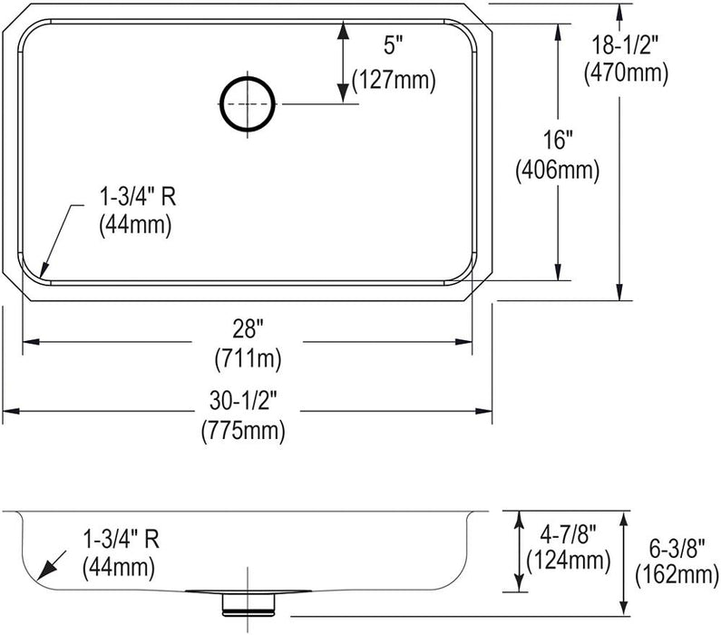 Lustertone Classic  Stainless Steel Kitchen Sink 6
