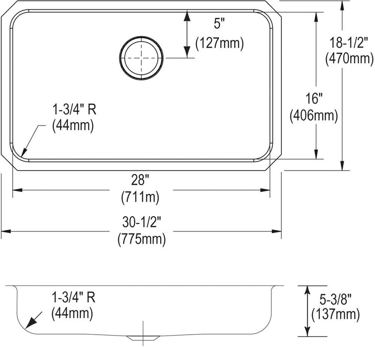 Lustertone Classic  Stainless Steel Kitchen Sink 8