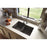 ELXU250RCN0 Quartz Luxe Chestnut Undermount Double Bowl Kitchen Sink 33" x 20 1/2" x 9 1/2"