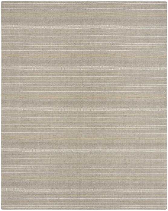 Embrace Grey EMB01 Polyester Contemporary Area Rug - 2 Ft x 3 Ft