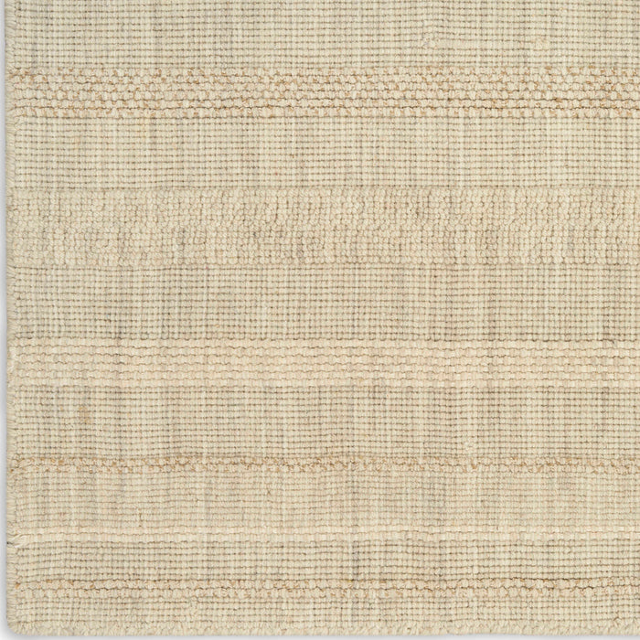 Embrace Ivory EMB01 Polyester Contemporary Area Rug - 10 Ft x 14 Ft