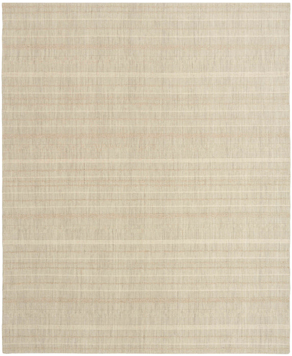 Embrace Ivory EMB01 Polyester Contemporary Area Rug - 10 Ft x 14 Ft