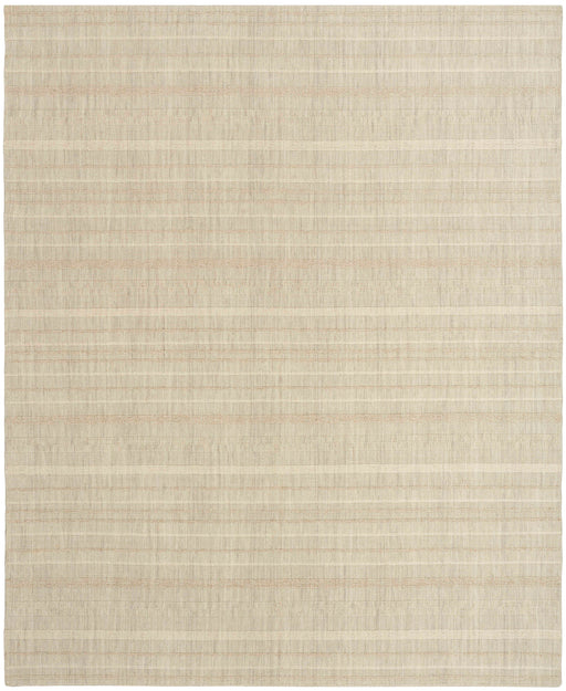 Embrace Ivory EMB01 Polyester Contemporary Area Rug - 2 Ft x 3 Ft
