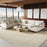 Embrace Ivory EMB01 Polyester Contemporary Area Rug - 10 Ft x 14 Ft