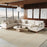 Embrace Ivory Silver EMB01 Polyester Contemporary Area Rug - 10 Ft x 14 Ft