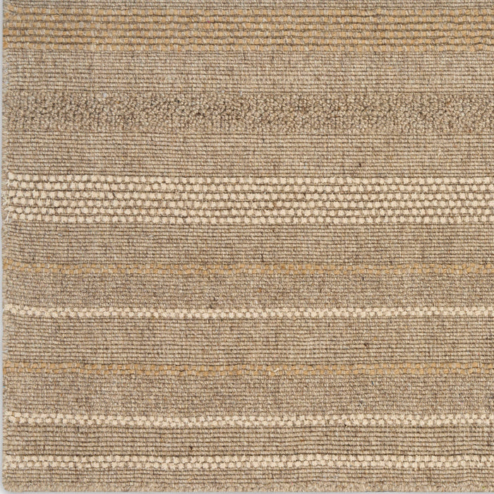 Embrace Natural EMB01 Polyester Contemporary Area Rug - 8 Ft x 12 Ft