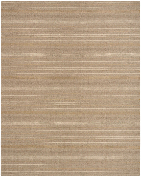 Embrace Natural EMB01 Polyester Contemporary Area Rug - 8 Ft x 12 Ft