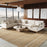 Embrace Natural EMB01 Polyester Contemporary Area Rug - 8 Ft x 12 Ft