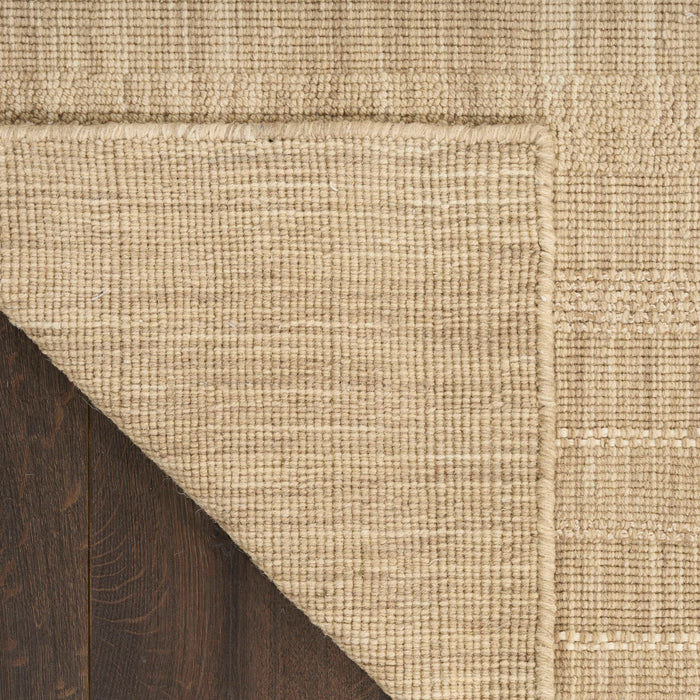Embrace Taupe EMB01 Polyester Contemporary Area Rug - 10 Ft x 14 Ft