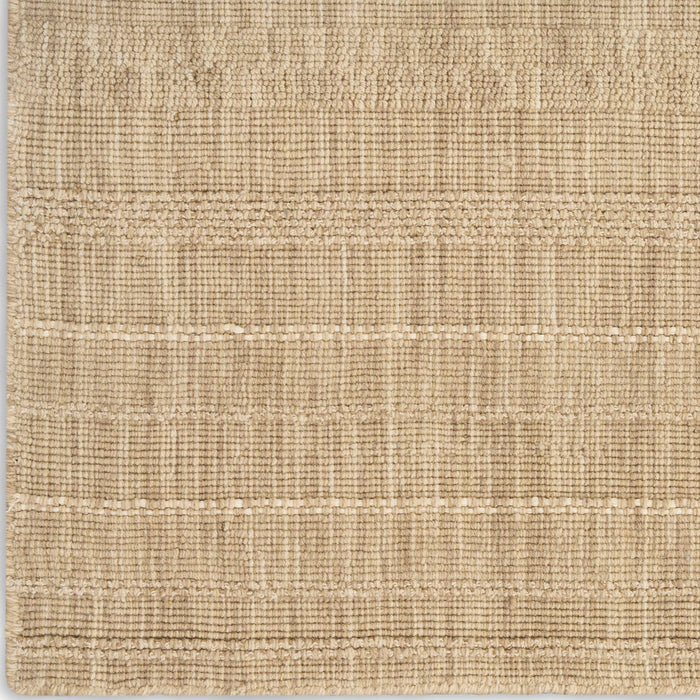 Embrace Taupe EMB01 Polyester Contemporary Area Rug - 10 Ft x 14 Ft