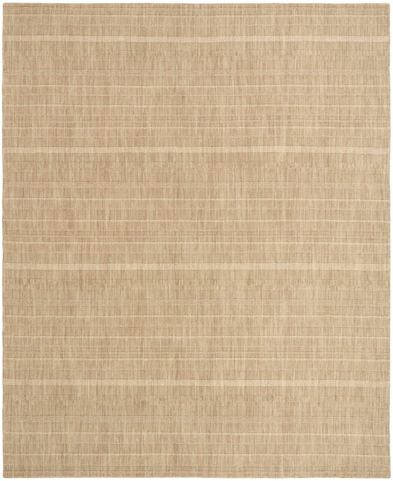 Embrace Taupe EMB01 Polyester Contemporary Area Rug - 10 Ft x 14 Ft