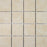 Full Sheet Sample - Cami Levante Beige Porcelain Mosaic - 3" x 3" Matte