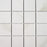 Full Sheet Sample - Cami Sereno White Porcelain Mosaic - 3" x 3" Matte