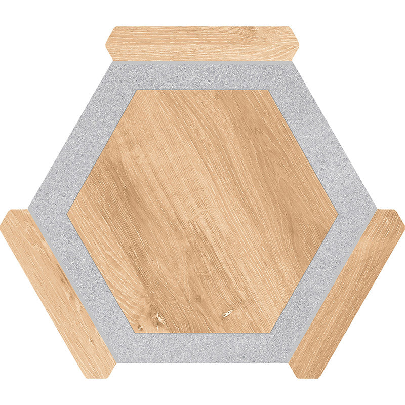 Mir Encadre Haya Gris Matte Porcelain Tile | Lowest Price — Stone ...