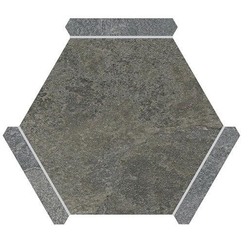 Encadre Slate Oxido Porcelain Tile - Matte