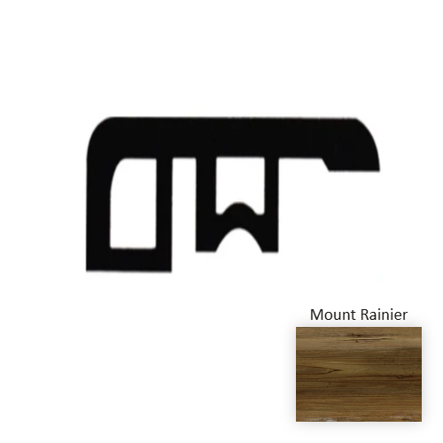 Sierra Vinyl Mount Rainier End Cap Embossed 1