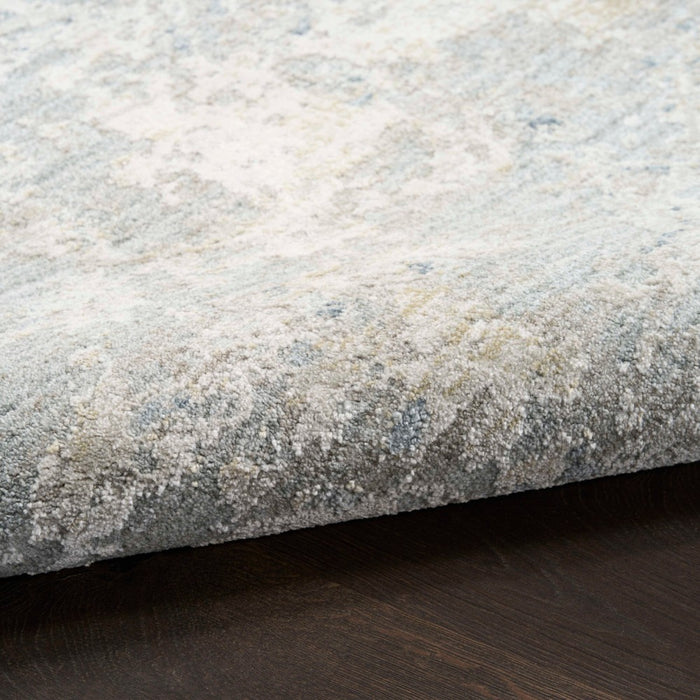 Envy Blue Silver  Polypropylene & Polyester