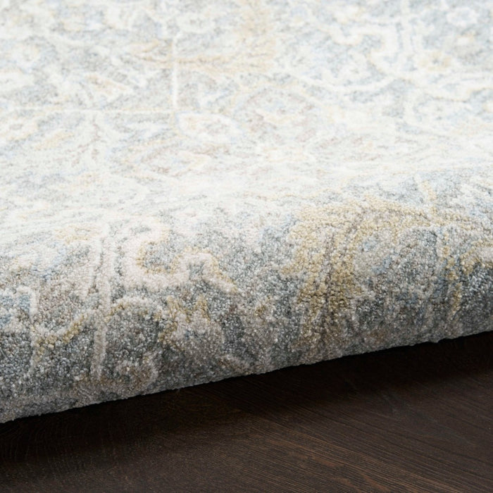 Envy Blue Silver  Polypropylene & Polyester