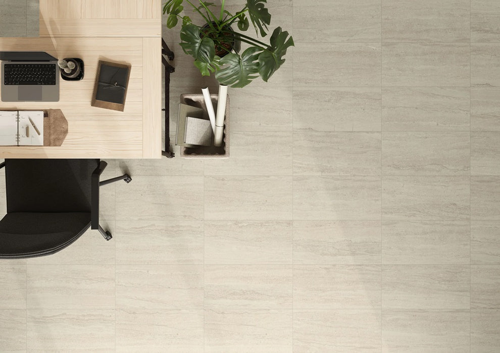 Ecostone Cross-Cut Jute Porcelain Tile - Matte