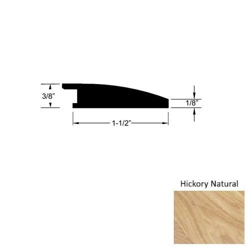 El Paso Wood Hickory Natural Reducer Urethane 1