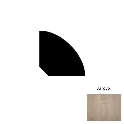 Elevate Wood Arroyo Hardwood Moulding / Trim Wire Brushed 1