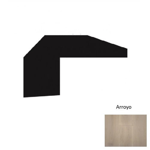 Elevate Wood Arroyo Hardwood Moulding / Trim Wire Brushed 1
