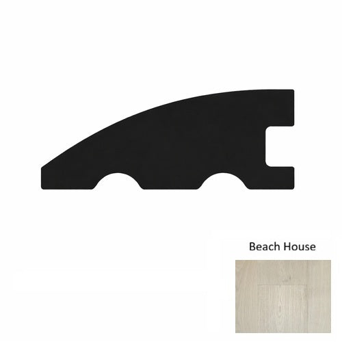 Elevate Wood Beach House Hardwood Moulding / Trim Wire Brushed 1