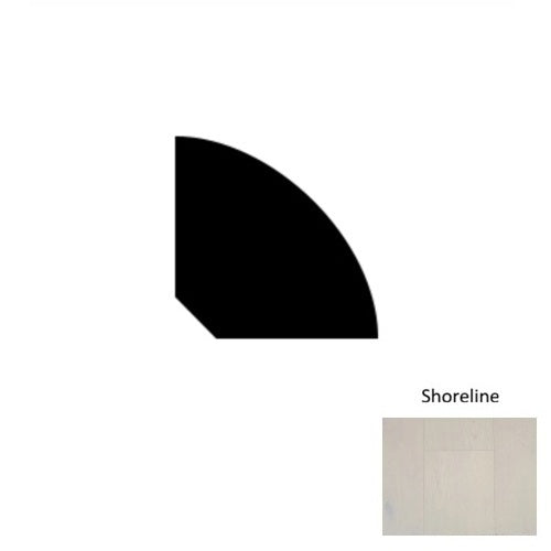 Elevate Wood Shoreline Hardwood Moulding / Trim Wire Brushed 1