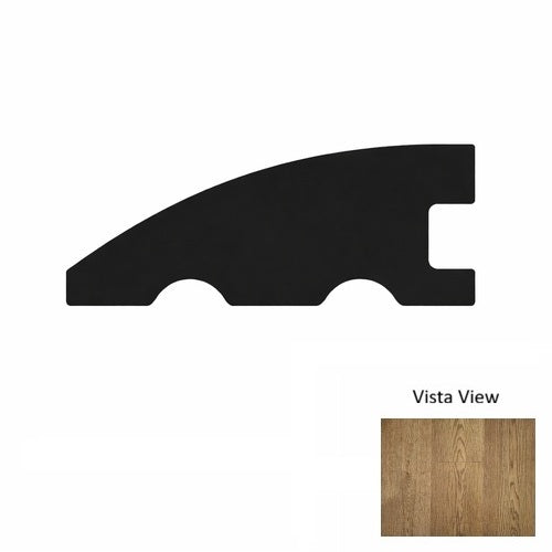 Elevate Wood Vista View Hardwood Moulding / Trim Wire Brushed 1