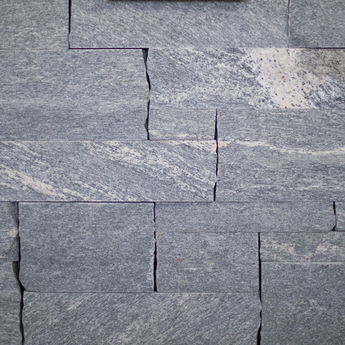 Elevations Granite Platinum Sawn Thin Veneer Corner Split Face 1