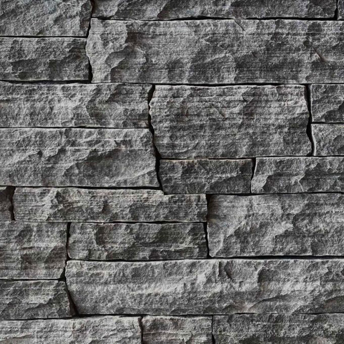 Elevations Quartzite Western Black Ledgestone Split Face 1