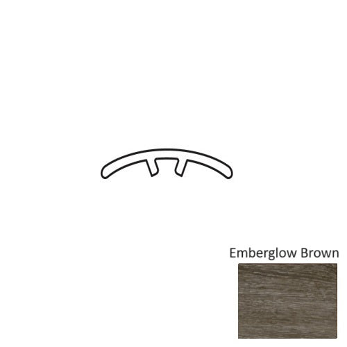 American Charm 6 Charlestown Oak Emberglow Brown U5042TRM